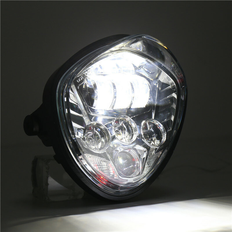 Reflektor LED motocyklowy 60W na krzyż zwycięstwa modele Country Vegas Hi Low reflektor na sezon 2012-2016 Cross Country Tour