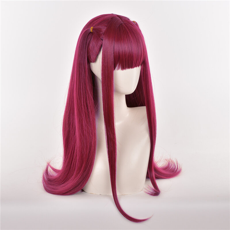 Anime My Dress Up Darling Cosplay Marin Kitagawa / Rizu Kyun Wig My Dress Up Darling Dark Red Kitagawa Marin Devil Cosplay Wig