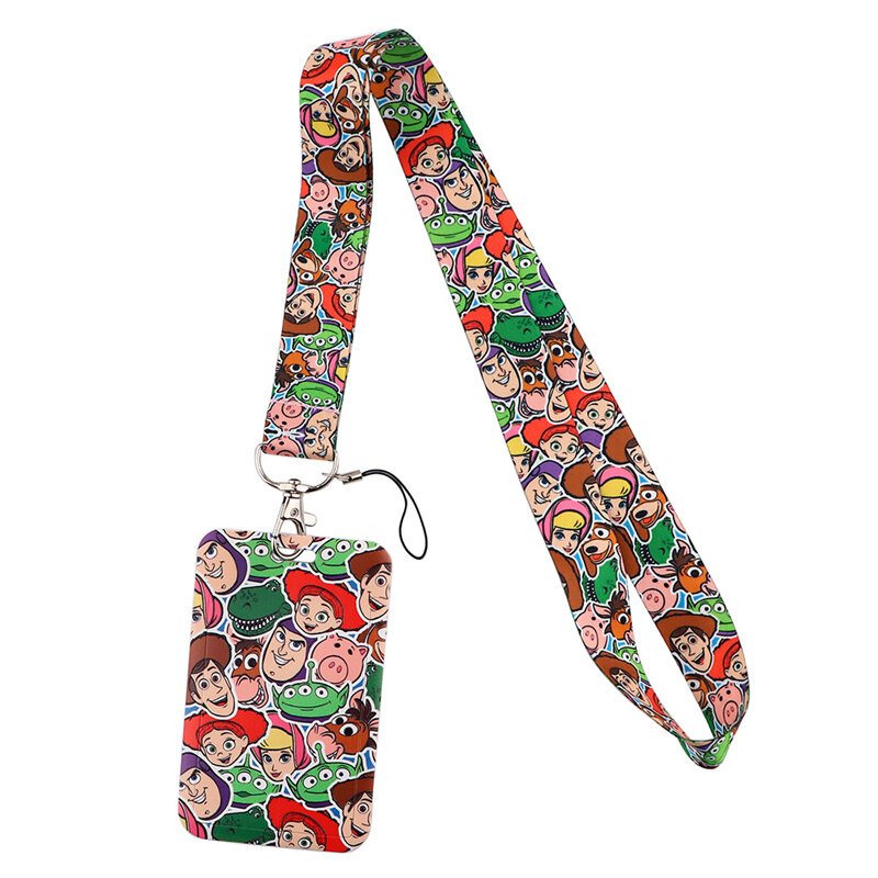 Toy Story Classical Style Lanyard For keys The 90s Phone Working Badge Holder Neck Straps With Phone Hang Ropes webbings ribbons