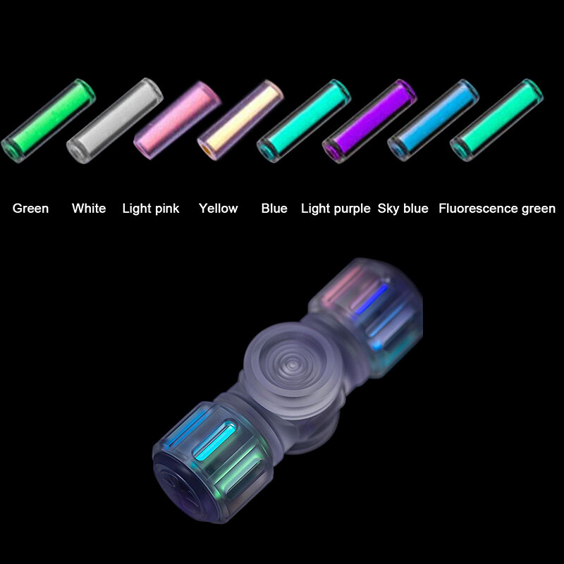 Tube lumineux en verre au lieu d'une tige de gaz Tritium, pour lampe de signalisation d'extérieur, 3x20mm, 1 pièce