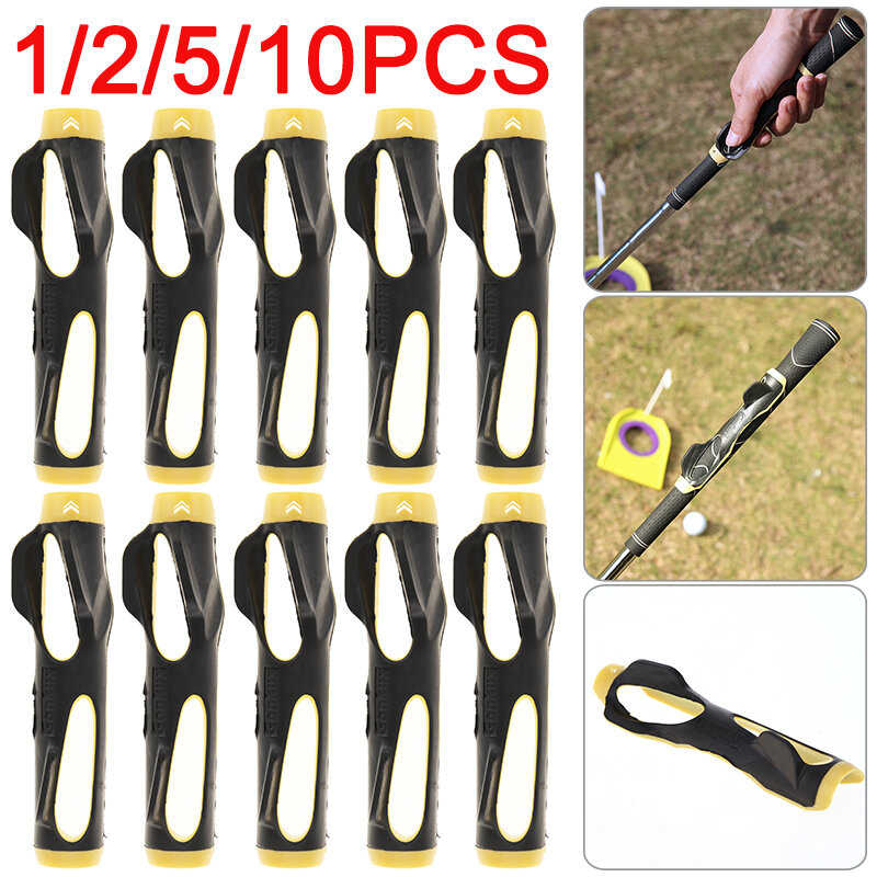 Practice Guide Golf Swing Trainer Beginner Grip Alignment Golf Clubs Gesture Correct Wrist Training Aids Tools Golf Accessories