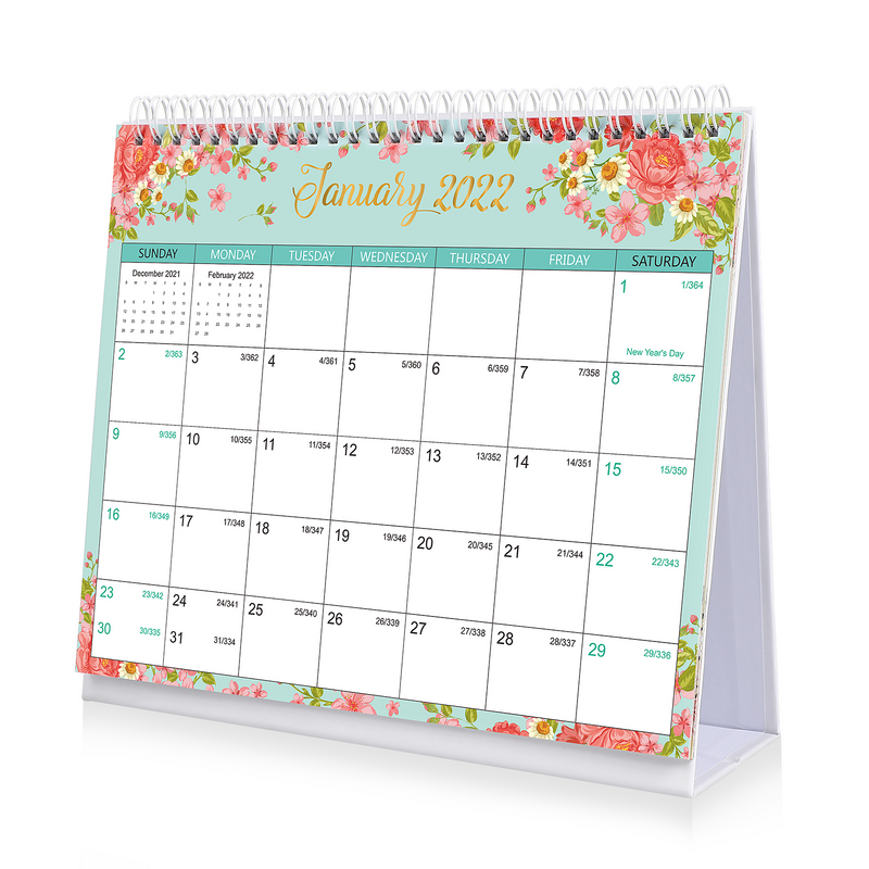 1 pcデスクトップカレンダー2022卓上カレンダー毎月卓上カレンダー2022 2022デスクトップカレンダー毎月のデスクトップカレンダー