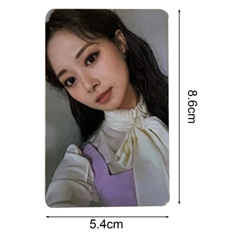 7PCS/Set Kpop TWICE New Album Formula of Love Lomo Card Self Made HD Printed Momo Mina SANA Photocards for Fans Collection