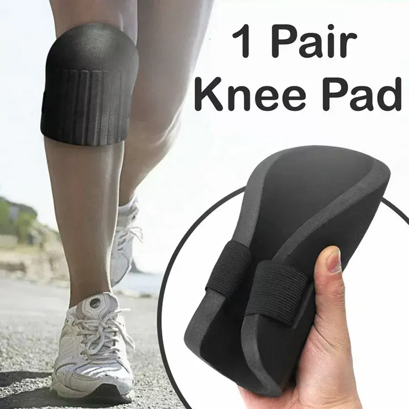 1 Pair Covered Foam Knee Pad Professional Protectors Sport Work Kneeling Pad Basketball Volleyball Brace Protector Kneepads