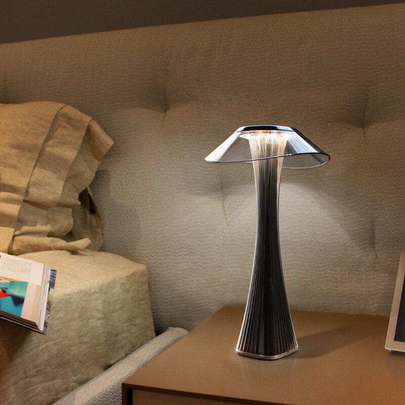 Camera da letto creativa lampada da tavolo a led decorazioni per la casa ricarica touch switch usb 3w atmosfera dimmer bar cafe lampada a led acrilico escritorio