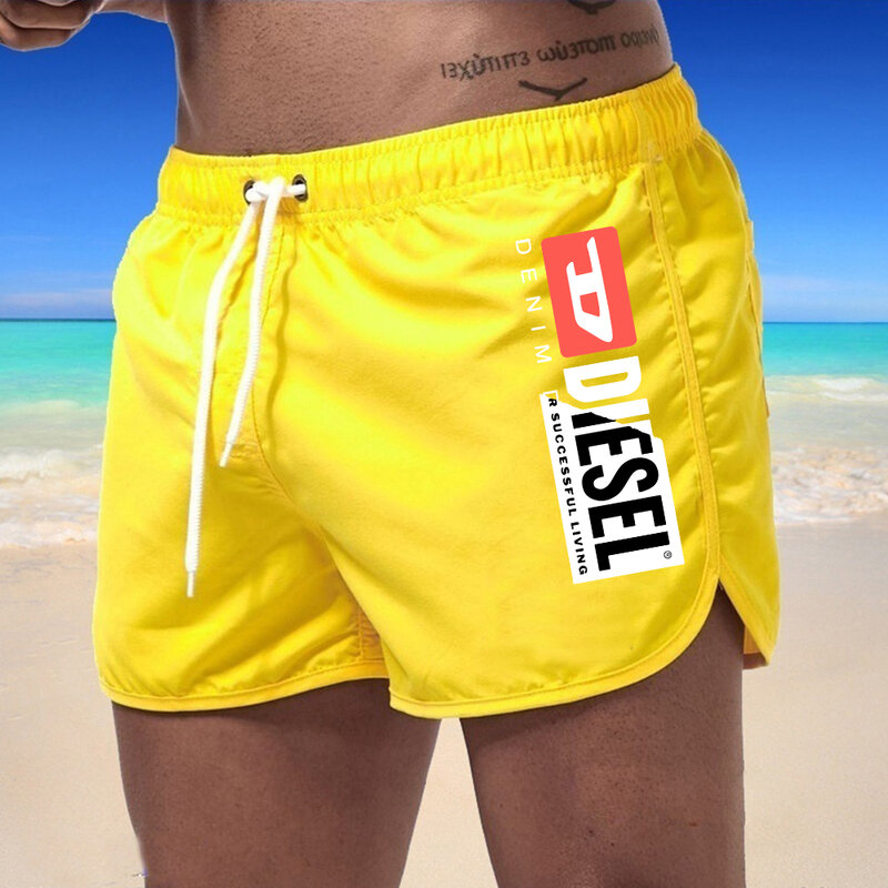 หรูหราพิมพ์ฤดูร้อนแห้งเร็วผู้ชาย Siwmwear กางเกงขาสั้นชายหาดกางเกงสำหรับชายกางเกงว่ายน้ำว่ายน้ำกางเกงขาสั้น Beachwear สำหรับชาย