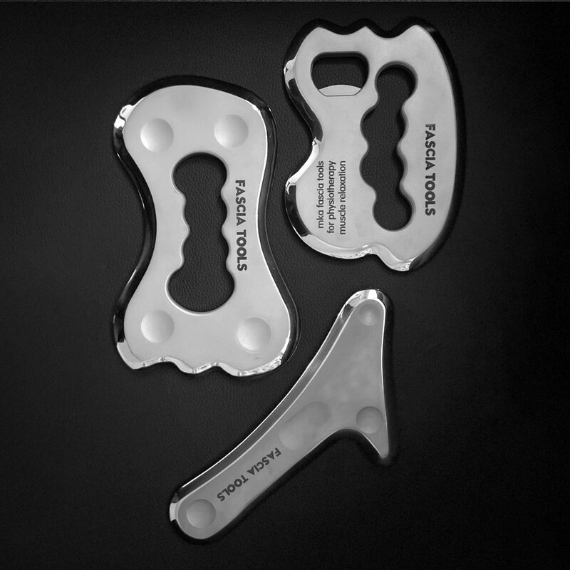 8mm IASTM Tools Set Physical Therapy Fascia Gua Sha Scraper For Pain Relief Myofascial Soft Tissue Release Muscle Relax Massage