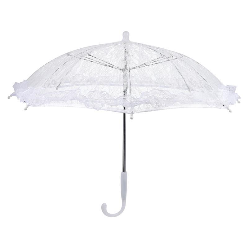 1pc vintage laço guarda-chuva palco desempenho adereços casamento nupcial guarda-chuva