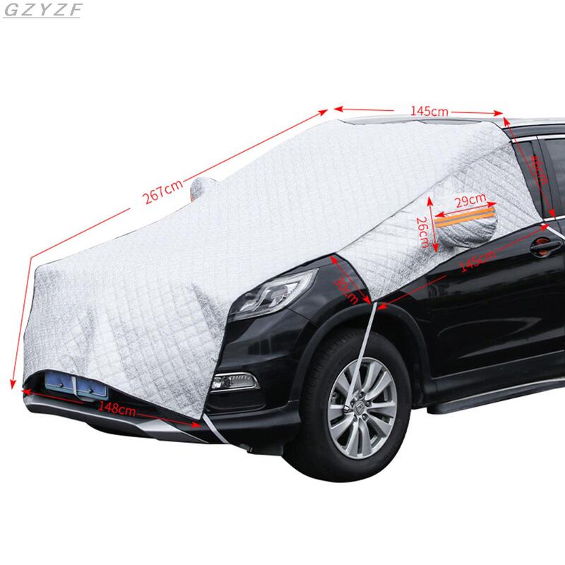 Protetor de neve de alta qualidade anti-geada carro capa protetora inverno tela frontal protetor solar de vidro alongado carro roupas universal