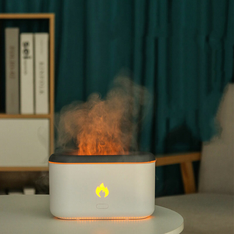 Xiaomi Flame Air Humidifier Essential Oil Diffuser Aroma Ultrasonic Mist Maker Aromatherapy Humidifiers Diffusers Fragrance Home