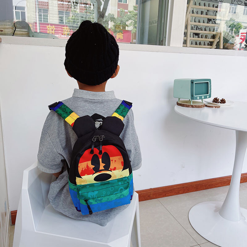 Disney's New Joint Mickey Children's Backpack Cartoon Cute Boy Girl Schoolbag Large Capacity Fashion Trend Children's Schoolbag