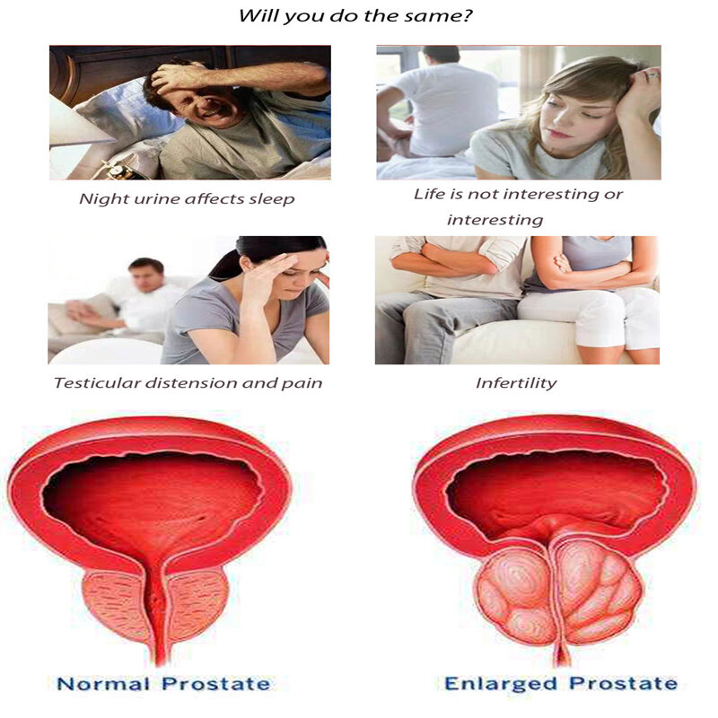 6 pces fórmula de cura de doenças da próstata, resolver problema masculino cura prostatite natural herbal chinês médico gesso cuidados de saúde