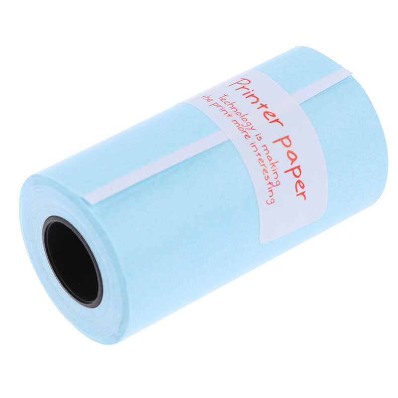 3Rolls Printable Sticker Paper Roll Direct Thermal Paper with Self-adhesive 57*30mm for PeriPage A6 Pocket PAPERANG P1/P2