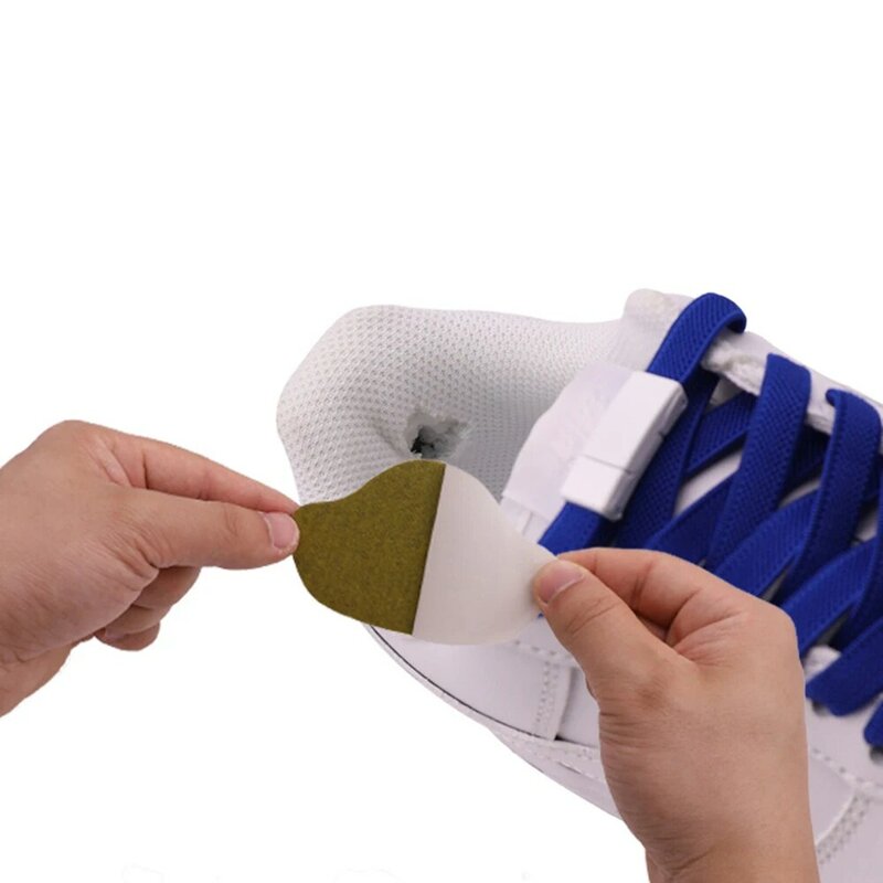 Parche autoadhesivo de 6 piezas para reparación de zapatos, parche lavable antidesgaste para el talón, almohadilla trasera para zapatos deportivos