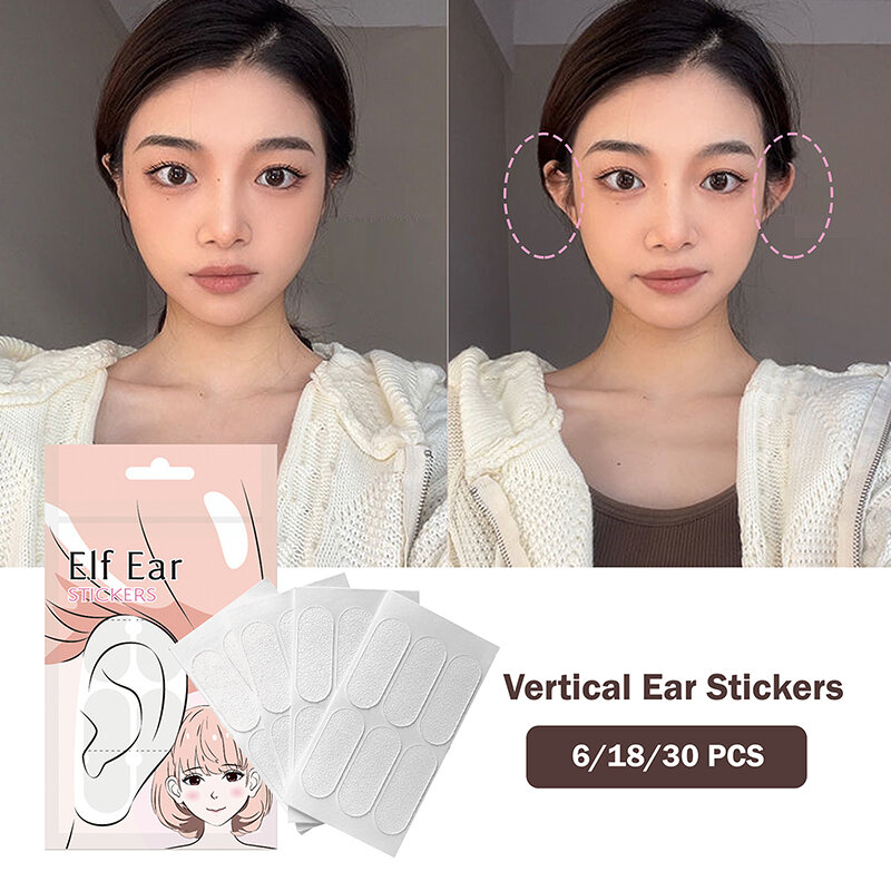 Elf Ear Sticker Stereotype Correction Ear Supporter Recruit Wind Ear Elf Ear Sticker Standing Ear Support Invisible Correction