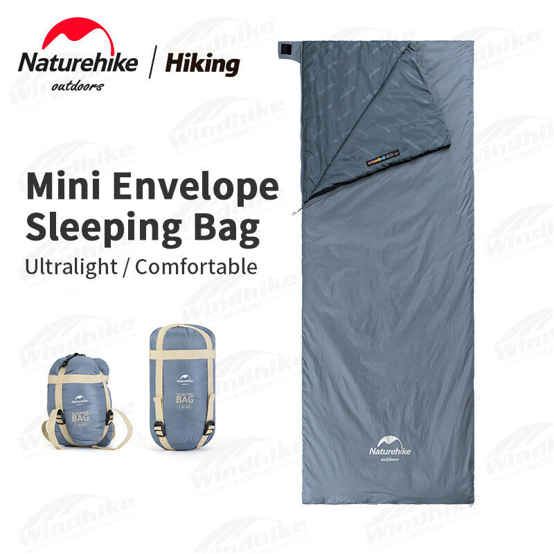 Naturehike – MINI sac de couchage en coton ultraléger, Type enveloppe d'épissure, Portable, extérieur, Camping, randonnée, printemps, automne