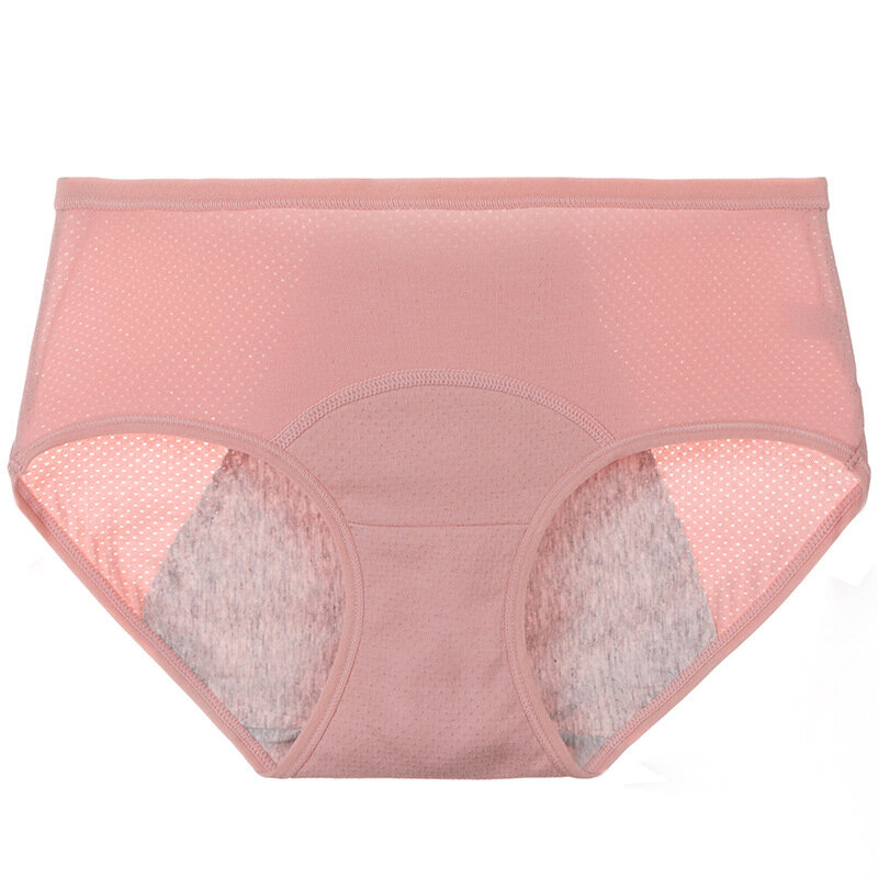 Culotte menstruelle étanche et confortable pour femmes, sous-vêtement physiologique, grande taille, anti-fuite