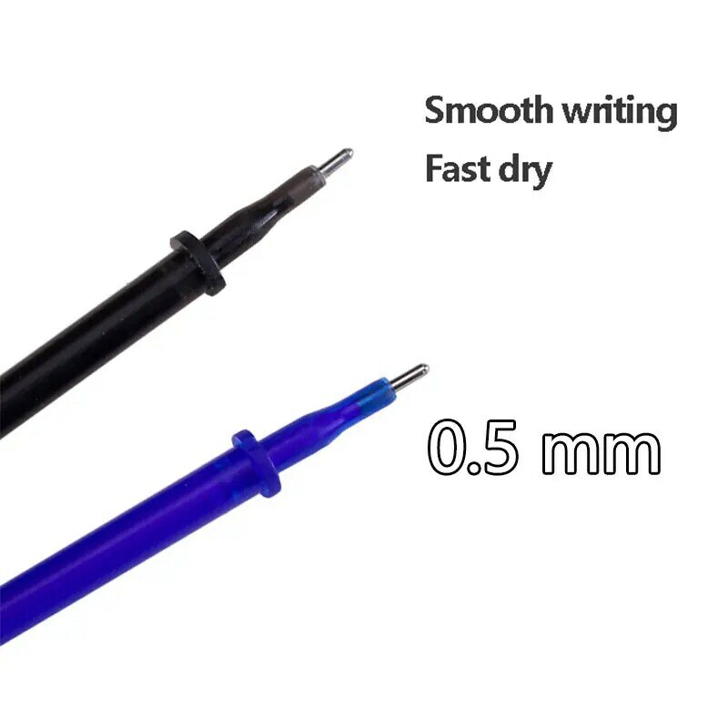 Caneta gel apagável conjunto esferográfica canetas haste 0.5mm recargas muti-cores tinta lavável lidar com artigos de papelaria escola escritório material de escrita