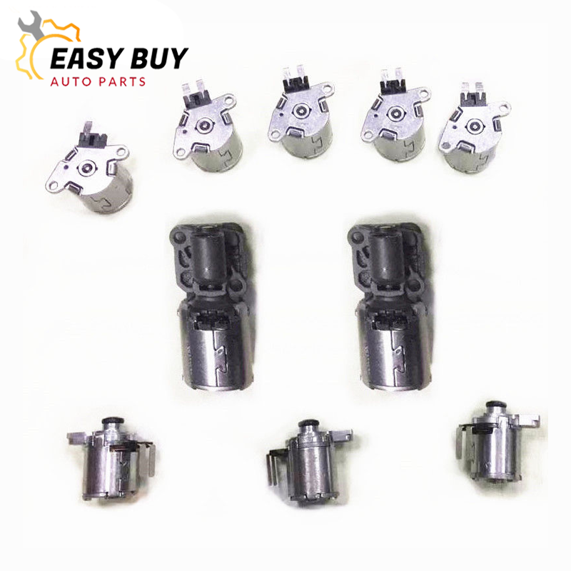 10PCS 0BH DQ500 0B5398009A 0B5398009E Transmission Solenoids Kit Suit For VW SCIROCCO TRANSPORTER Q3 WD Clutch 7Speed