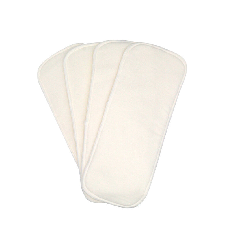 虹 & アイリス4ピース/セット環境にやさしい布おむつポケットおむつ洗える再利用可能なフィット3-15キロ