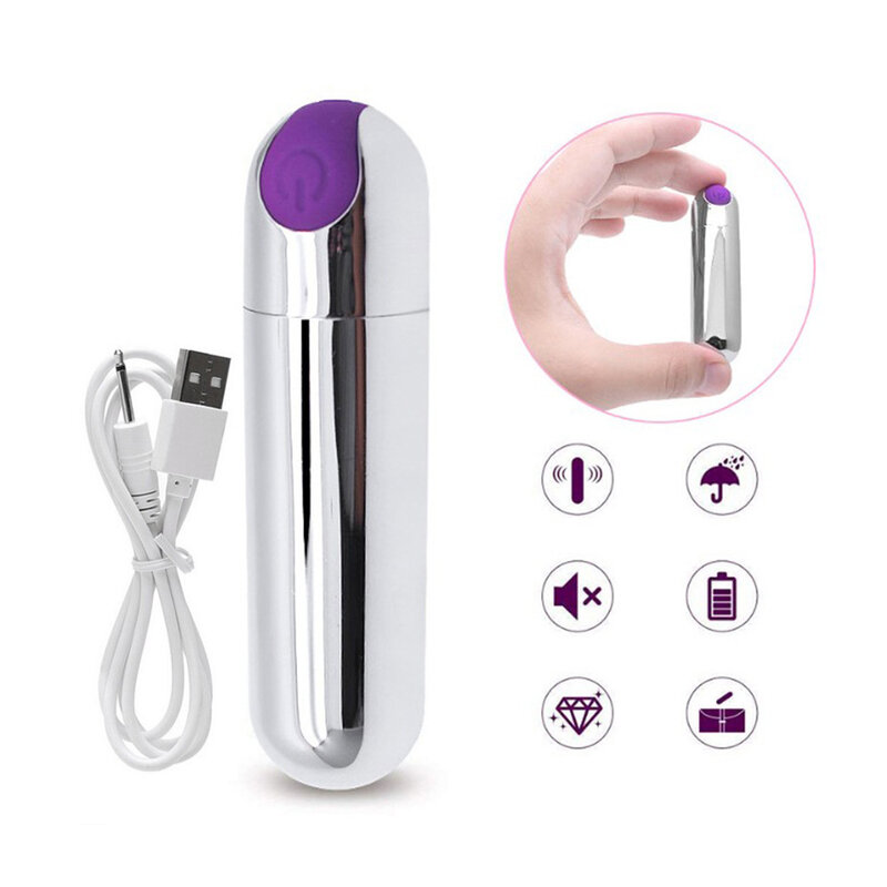 Mini vibratore potente proiettile vibratore G Spot masturbazione vibratore per donne stimolatore clitorideo giocattoli adulti del sesso negozio di giocattoli del sesso