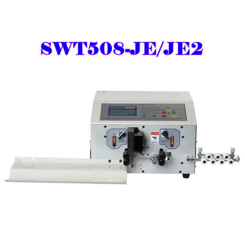 Controlador LCD de pantalla táctil SWT508-JE/JE2, pelado de cables automático, máquina de torsión, Kit de pelador de cables de AWG8-AWG28