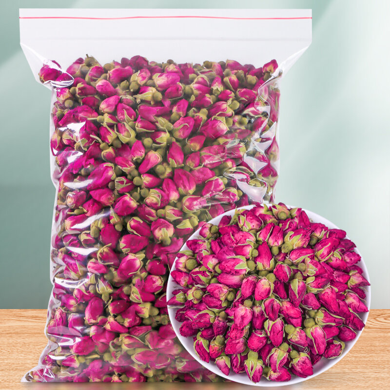 Kuncup Mawar Kering Bunga Kering Alami Bunga Mawar Organik Teh Buah Beraroma Makanan Dapur Dekorasi Pesta Pernikahan Menyegarkan Udara