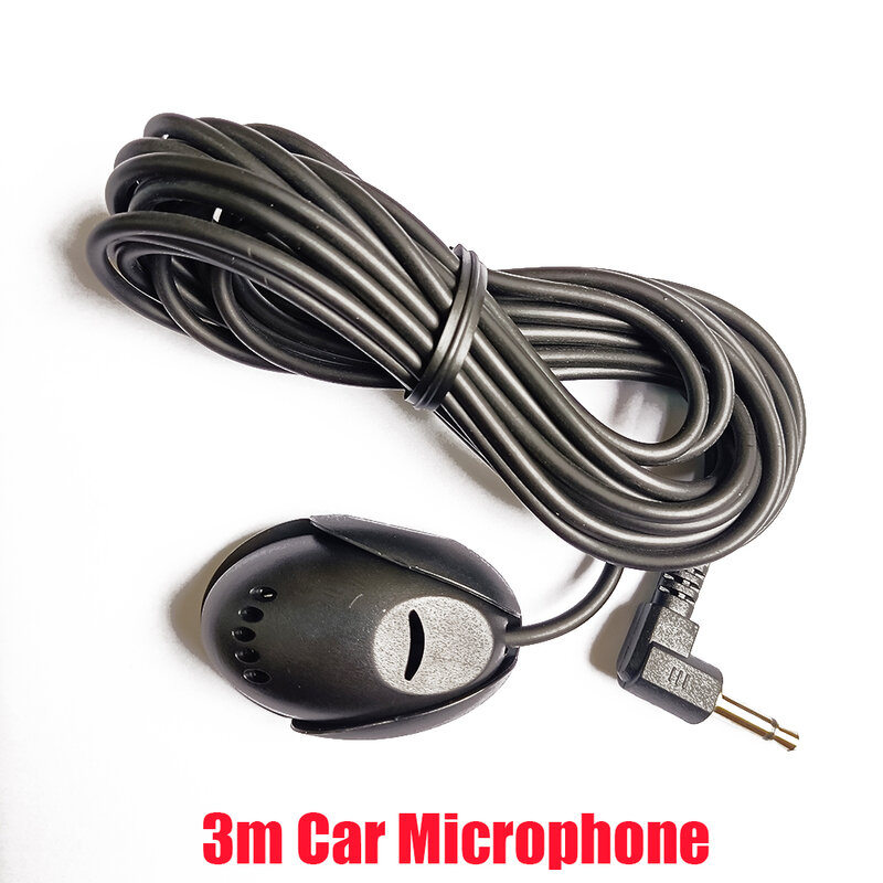 Microfone de áudio do carro 3.5mm microfone externo para a unidade principal do veículo do carro bluetooth habilitado rádio estéreo gps dvd mikrofo/microfon