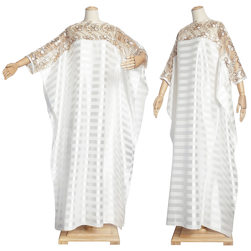 Dubai Afrikanische Kleider Für Frauen Muslimischen Mode Abaya Nigerian Kleidung Ankara Dashiki Langes Kleid Bestickt Kaftan Robe Djellaba