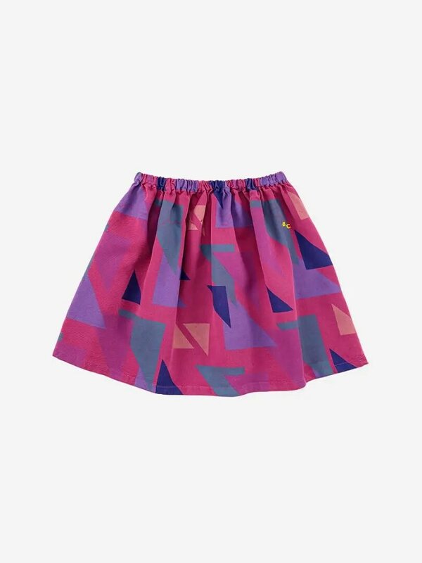 Pra-penjualan Rok Anak Perempuan Bobo 2022 Musim Gugur Musim Dingin Bayi Perempuan Warna Cetak Cocok Mode Bunga Rok untuk Anak Perempuan Pakaian Anak-anak