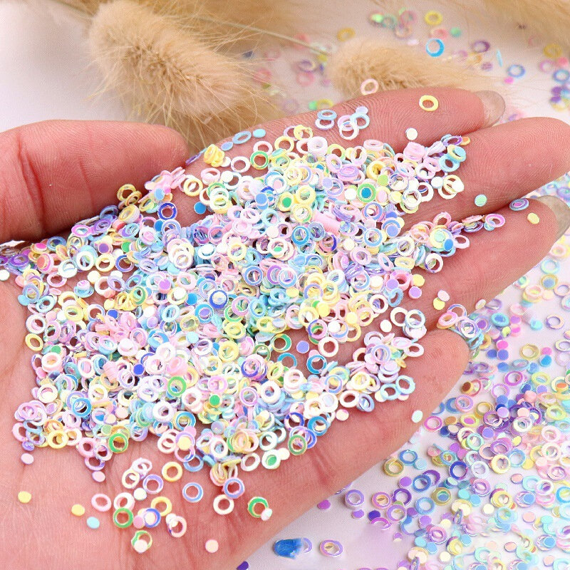 10g Nail Glitters DIY Craft Supplies Resin Sprinkles Macaroon Mix Slime Filler Star Butterfly Heart For Jewelry Making Wholesale