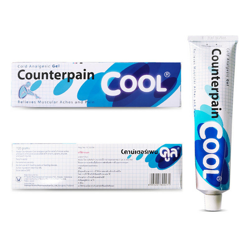 120g Thailand Counterpain Cool Analgesic Balm Effective Treatment Muscle Aches Sprains Balm Rheumatoid Arthritis Ointment