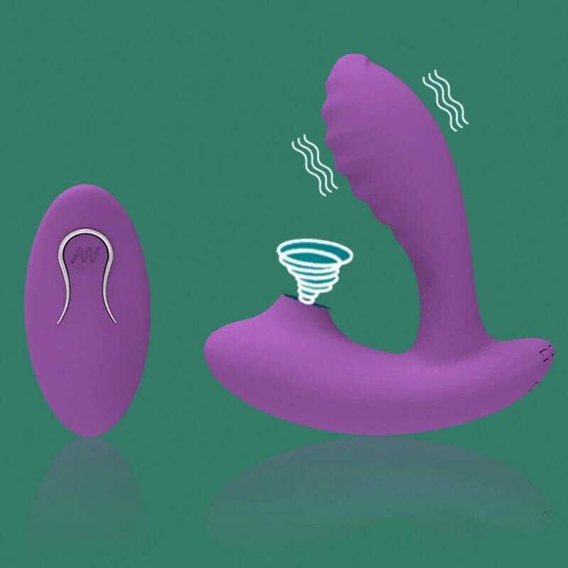 รีโมทคอนโทรล Vibrating Panties การสำเร็จความใคร่ Dildo ดูด Vibrator Sex Shop สวมใส่ทางเพศของเล่นของเล่นสำหรับผู้ใหญ...