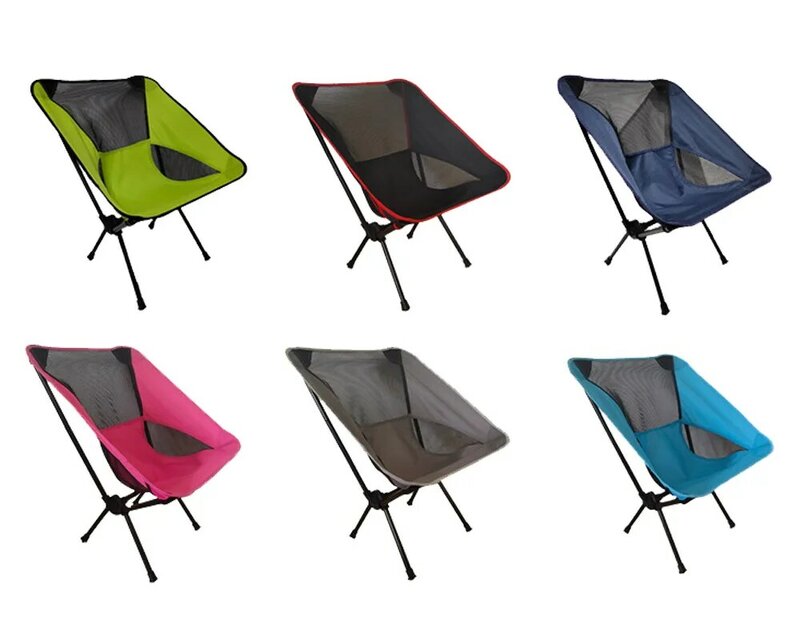 Outdoor przenośne krzesła składane krzesło plażowe krzesło wędkarskie masaż fotel Camping wypoczynek księżyc krzesło krzesło kempingowe krzesło silla