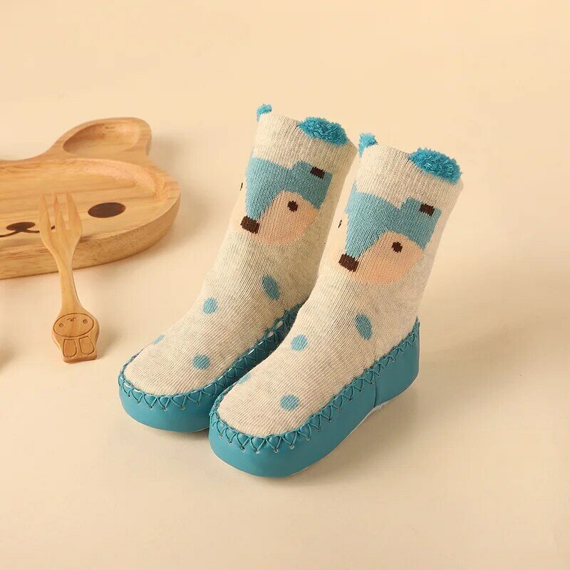 Nette Cartoon Baby Boden Socken Anti Slip Weiche Atmungsaktive Neugeborenen Kleinkind Socken Herbst Komfortable Kinder Fuß Socken Schuhe