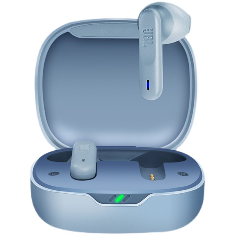 JBL – écouteurs sans fil Bluetooth W300TWS, oreillettes stéréo, son de basse, suppression du bruit, écouteurs Bluetooth avec boîte de chargement de micro