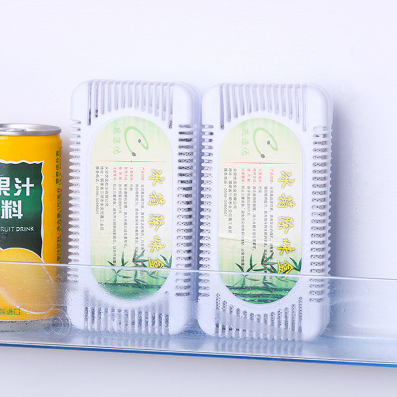 Magixun purificador de ar geladeira desodorante freezer desodorante acessórios para casa caixa carvão ativado bambu cheiro