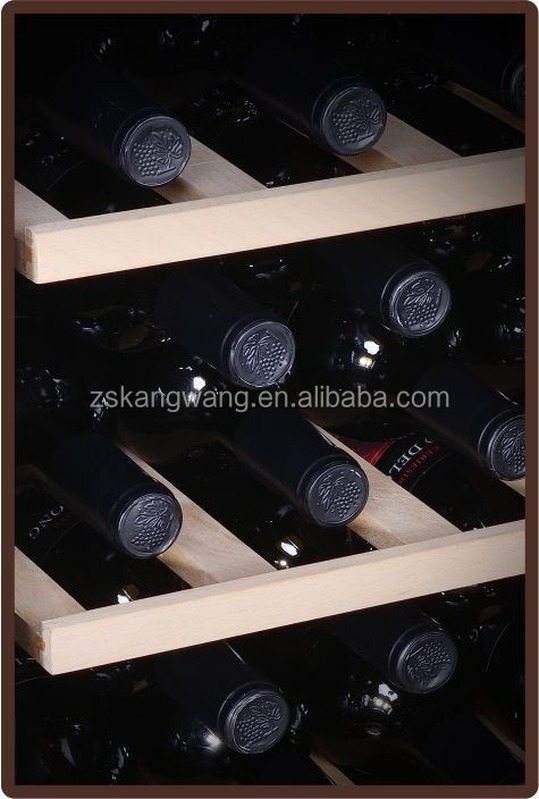 110L باب زجاجي كهربائي مُبرد مشروبات تحكم في درجة الحرارة مبرد نبيذ للبيع
