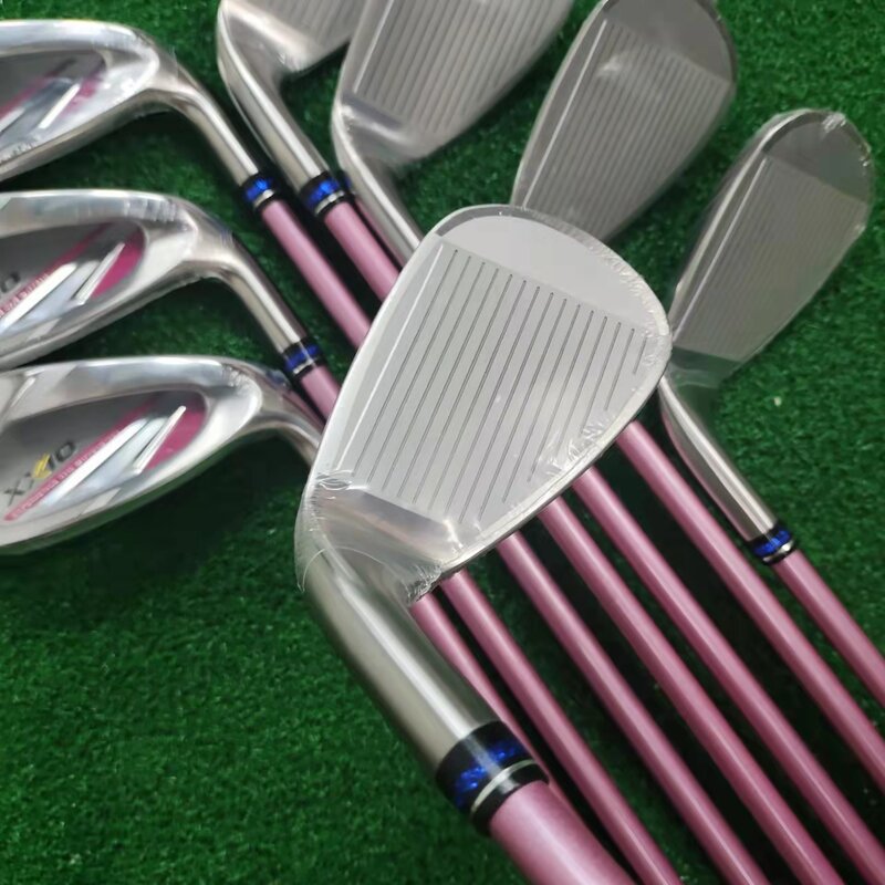 ยี่ห้อใหม่ XXIO MP1100 Golf Club ชุดสุภาพสตรีเตารีดคาร์บอน5 ~ 9 P S เหล็กรวมทั้งฝาครอบ
