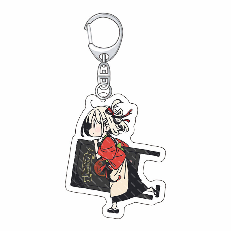 Porte-clés en acrylique avec motif de dessin animé Lycoris, offre spéciale