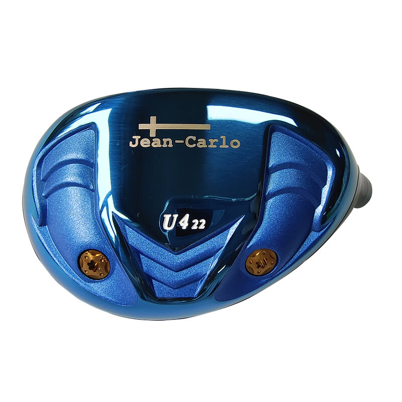 Golf club híbrido cabeça maraging 455 aço jean-carlo 19 22 25 graus cor azul acessórios de golfe para jogar e longa distância