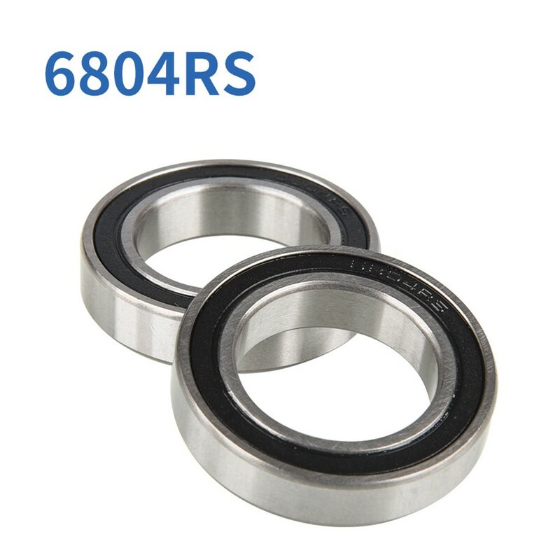 Ality Material, Durable And Practical To Use  *2 Pcs Bike Bicycle Thin Section High Quality Bearings 61804/6804-2RS 20x32x7mm