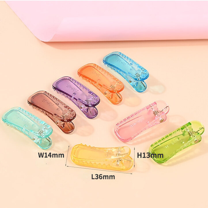 Acrylic Hair Ornament Accessories DIY Hair Clip Crafts Jewlery Making Supplies Materials For Epoxy Resin Cartoon Candy Color