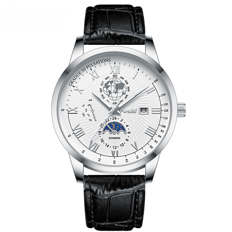 Orologio da uomo Fashion Top Luxury Sport orologio da polso da uomo impermeabile in pelle luminosa data orologi al quarzo orologio da uomo