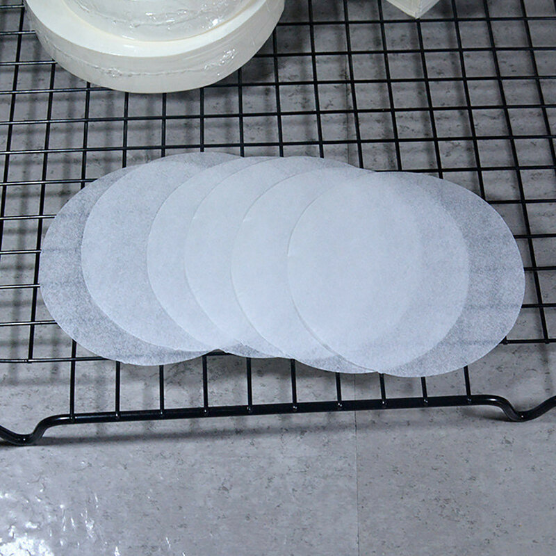 Cozinha hamburger papel de blotting 100 pieces cozinha comida óleo blotting papel de congelação de alimentos bolo de carne redonda papel interlayer