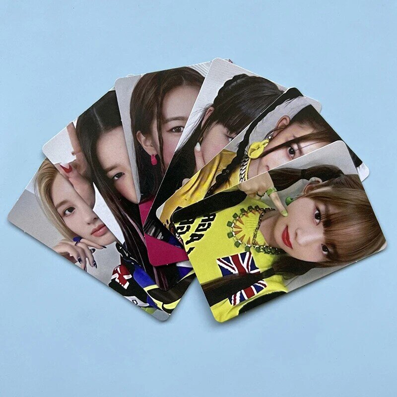 6ピース/セットkpopよう後iveは新アルバムの写真カードアルバムphotocard自己メイドコレクションカードlomoカードファンのためのギフトセット