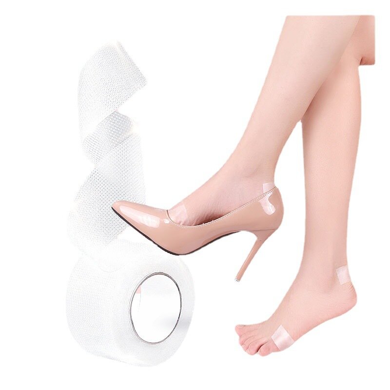 PE Invisible Anti-wear Stickers Anti-drop Heel High-heeled Shoes Transparent Invisible Heel Stickers To Protect Hands And Feet