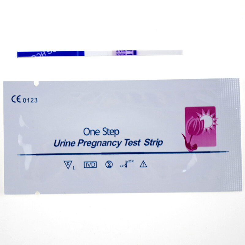 10Pcs Zwangerschap Urine Teststrip Ovulatie Urine Test Strip Lh Tests Strips Kit