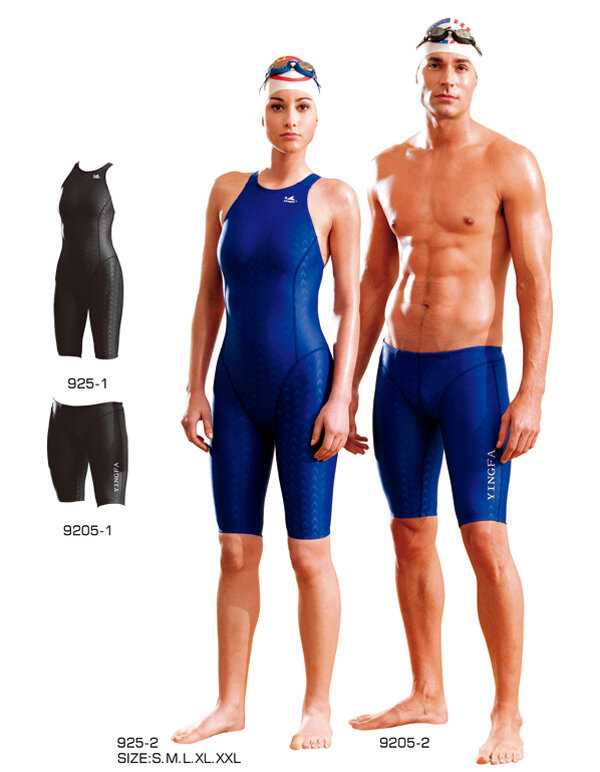 Yingfa FINA zatwierdzony strój kąpielowy jednoczęściowy strój kąpielowy Sharkskin Racing strój kąpielowy dla kobiet Plus rozmiar XS-XXXL