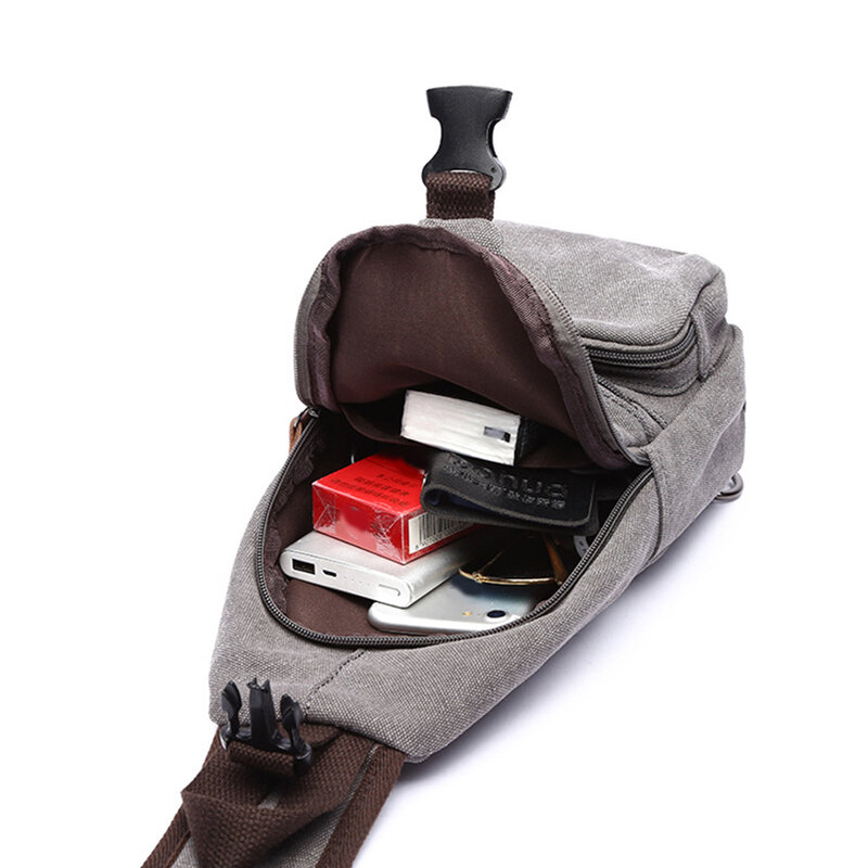 Поясная сумка для мужчин, забавный Повседневный слинг с S-образным вырезом, с USB-портом для зарядки, нагрудная Сумочка через плечо, мужской че...